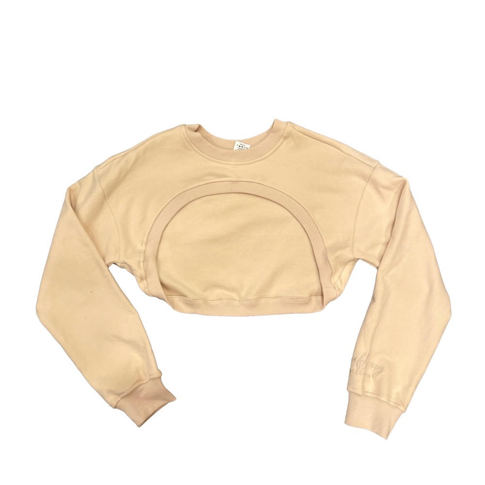 BuffBunny Light Tan Knit Top